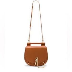 SANCIA Babylon Tooth Bar Bag in Cognac